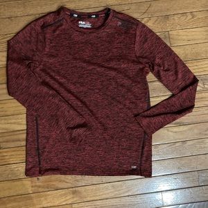 Fila long sleeve under armor. Youth L 14-16